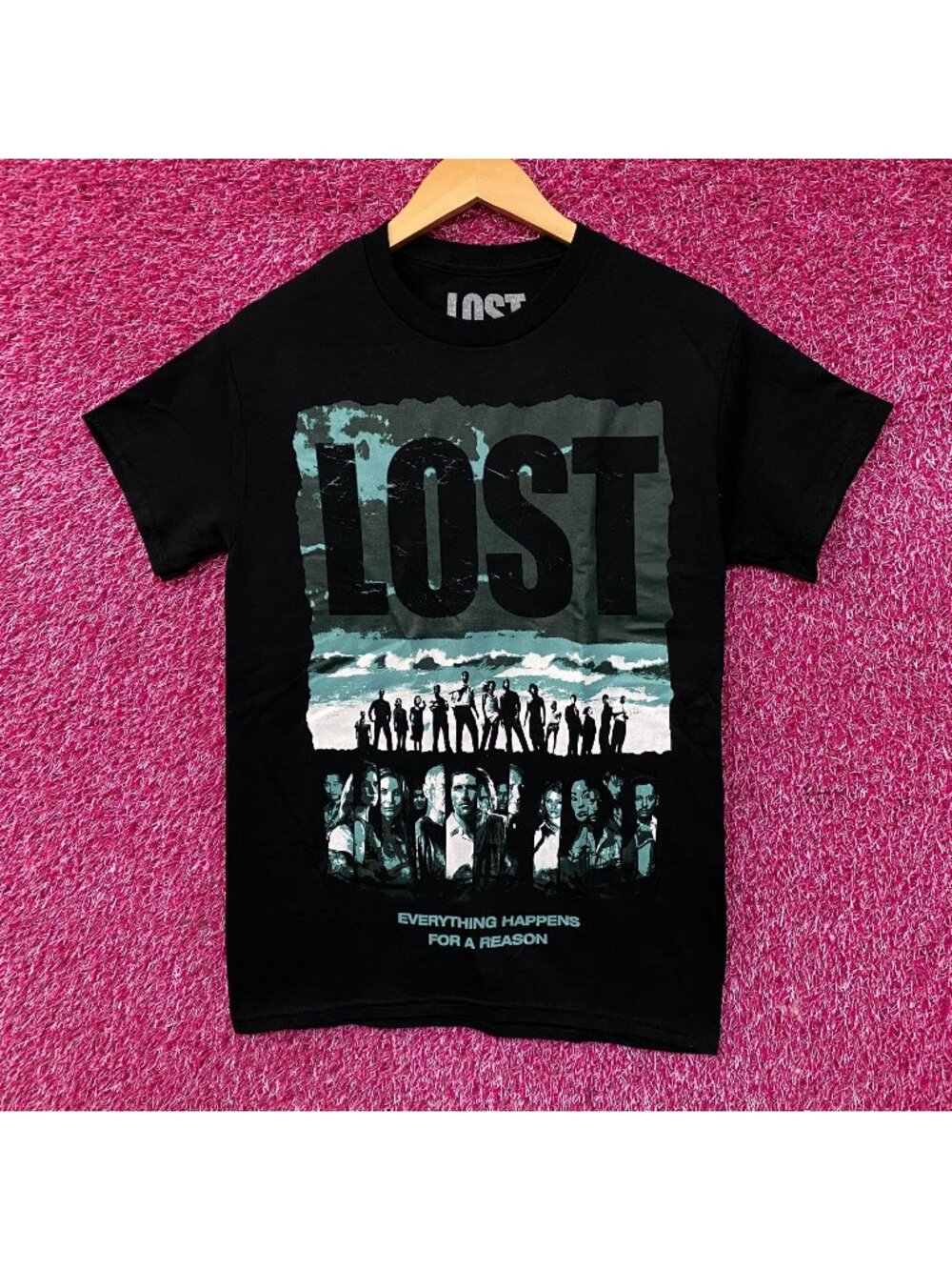 Lost TV Show Poster Tshirt size Small